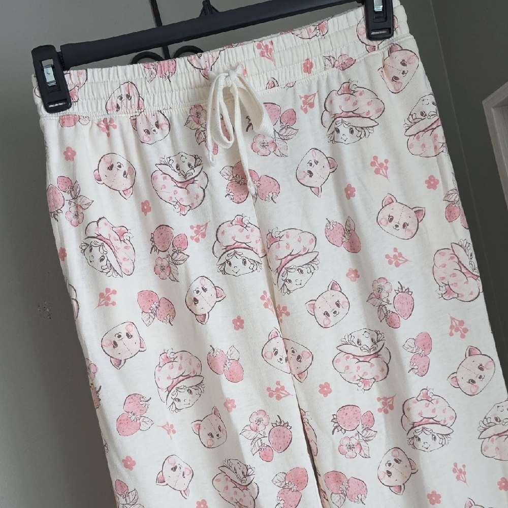Strawberry Shortcake Lounge Pants/Pajama Bottoms Size Small NWOT